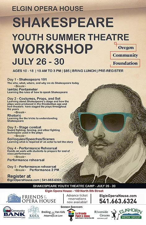 Shakespeare Youth Summer Theater Workshop